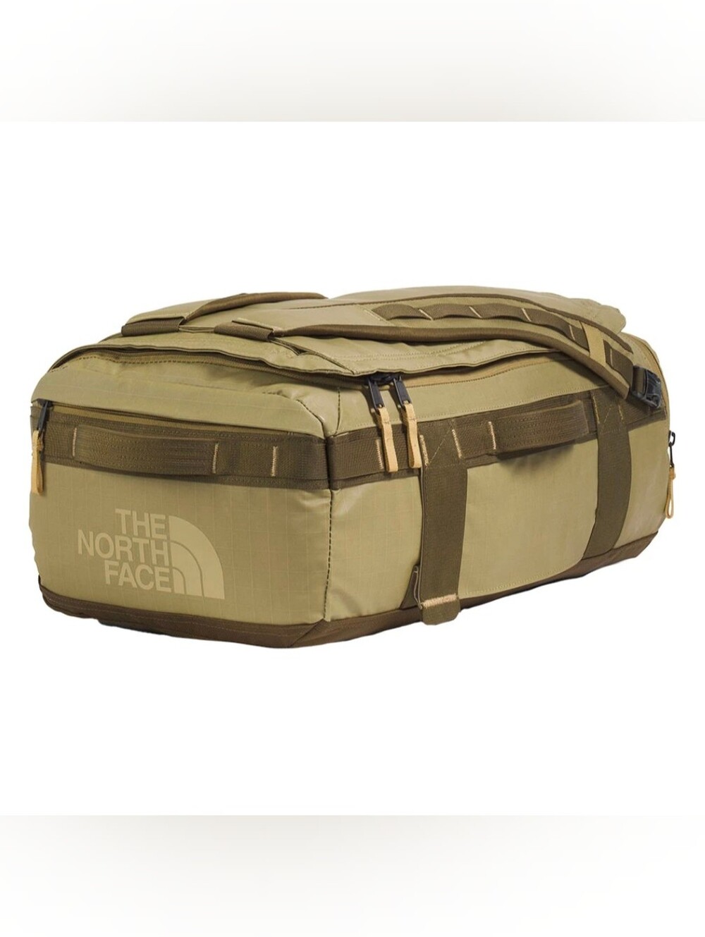 NWT The North Face Base Camp Voyager Duffel Backpack 32L - Cedar/Sycamore
